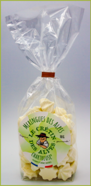 Meringues chartreuse fin